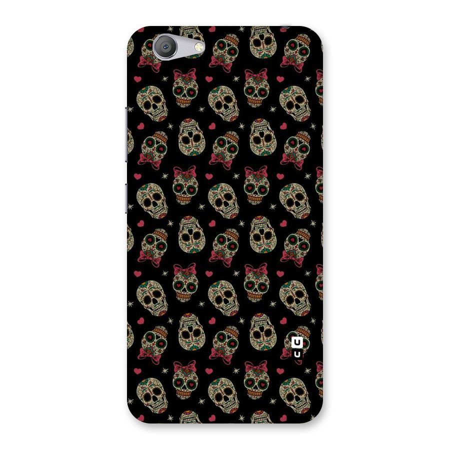 Skull Pattern Back Case for Vivo Y53