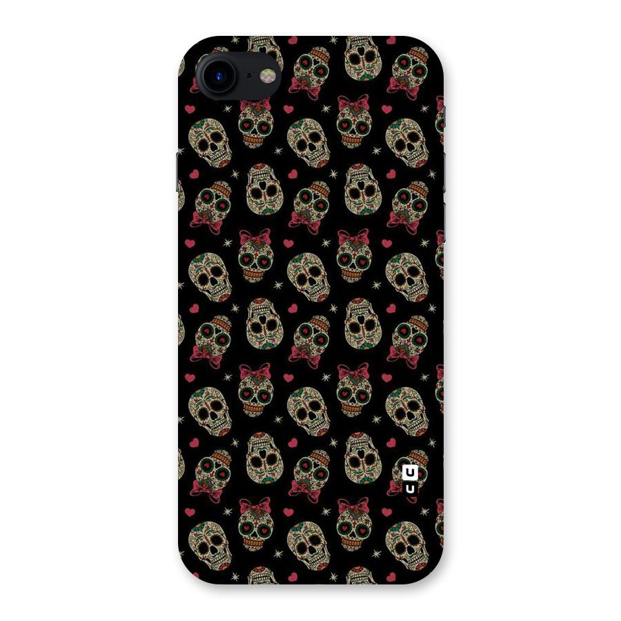 Skull Pattern Back Case for iPhone SE 2020