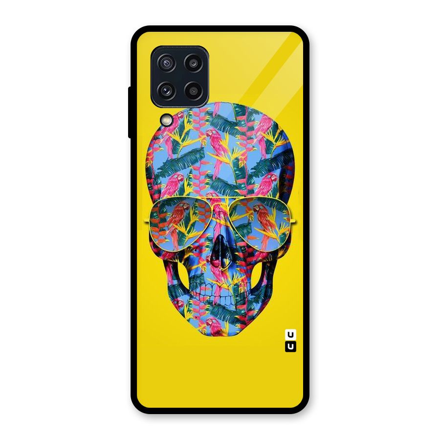 Skull Swag Glass Back Case for Galaxy M32