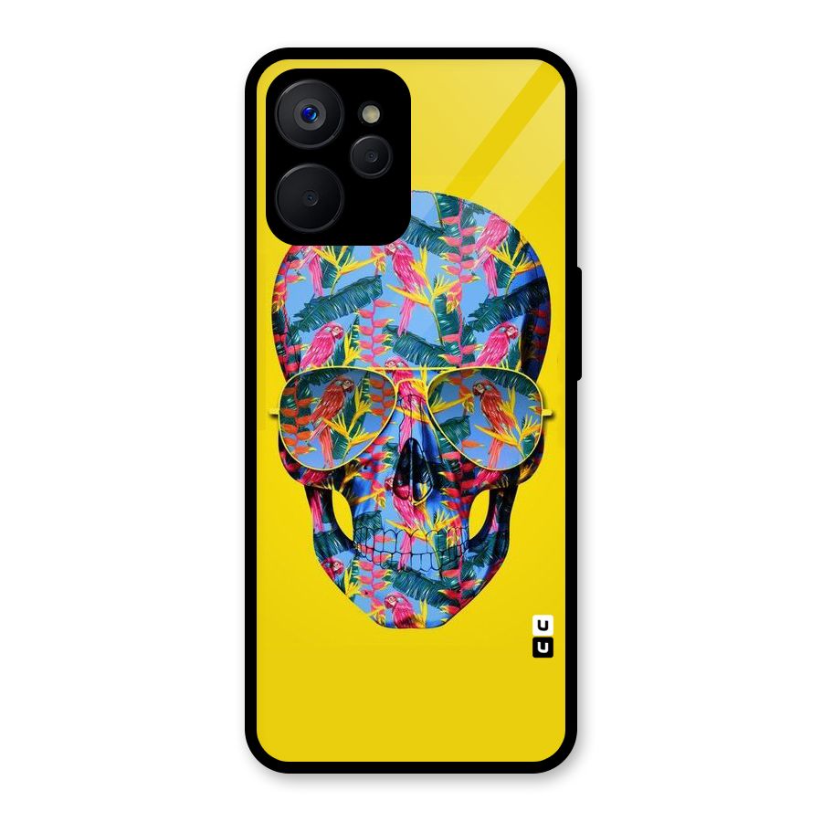 Skull Swag Glass Back Case for Realme 9i 5G