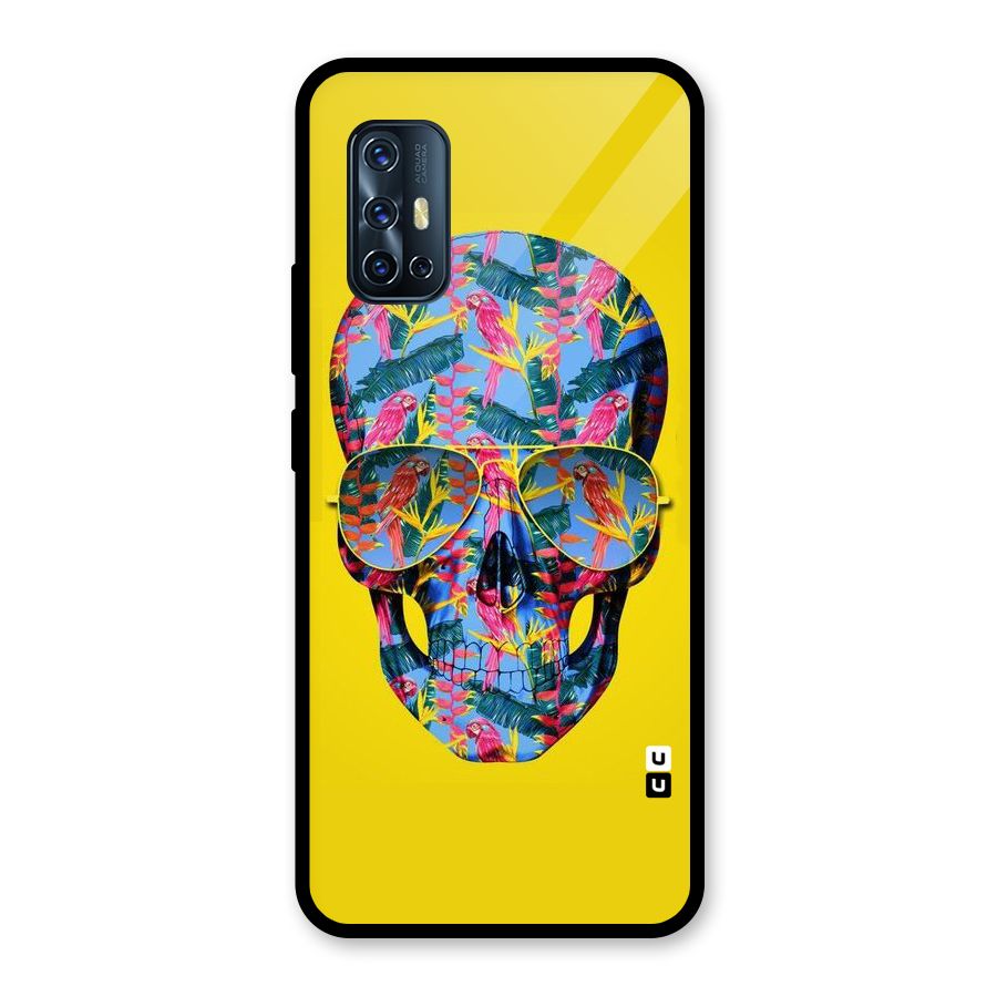 Skull Swag Glass Back Case for Vivo V17