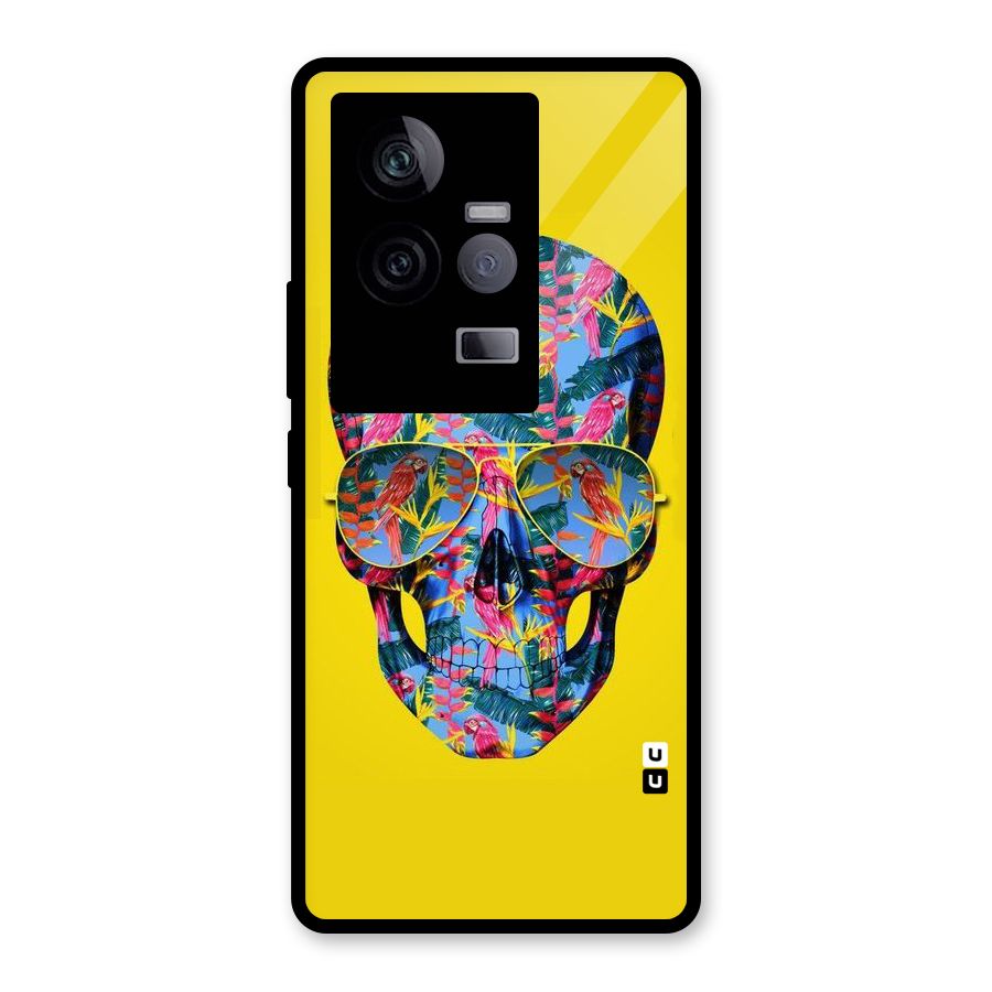 Skull Swag Glass Back Case for Vivo iQOO 11 5G
