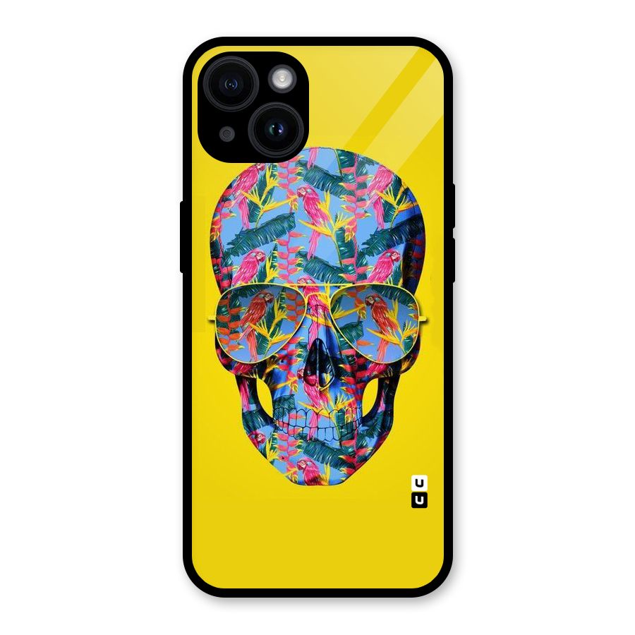 Skull Swag Glass Back Case for iPhone 14