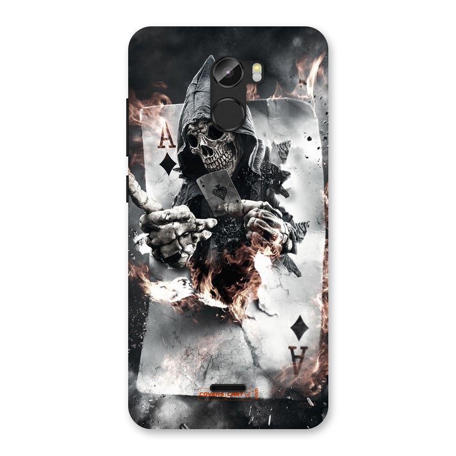 Skull with an Ace Back Case for Gionee X1