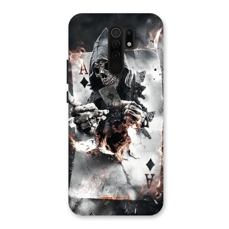 Skull with an Ace Back Case for Poco M2