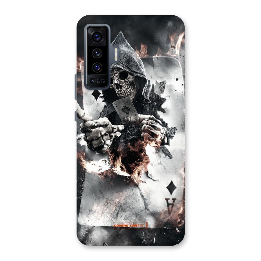 Skull with an Ace Back Case for Vivo X50