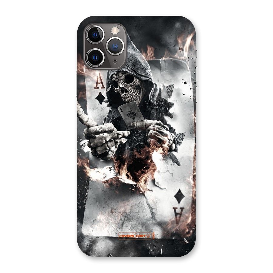 Skull with an Ace Back Case for iPhone 11 Pro Max
