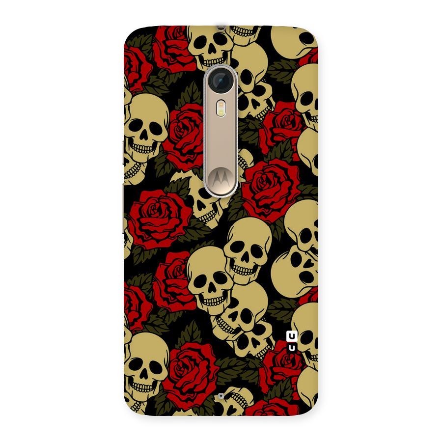 Skulled Roses Back Case for Motorola Moto X Style