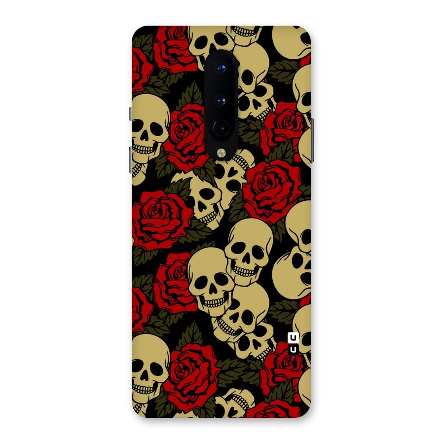 Skulled Roses Back Case for OnePlus 8
