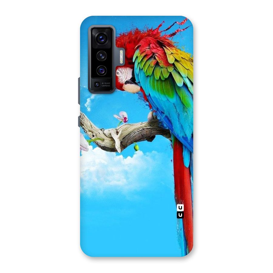 Sky Parrot Back Case for Vivo X50