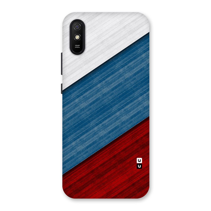 Slant Beautiful Stripe Back Case for Redmi 9A