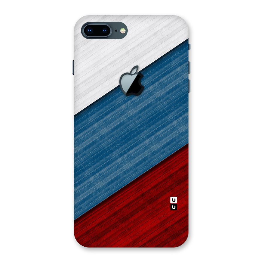Slant Beautiful Stripe Back Case for iPhone 7 Plus Apple Cut