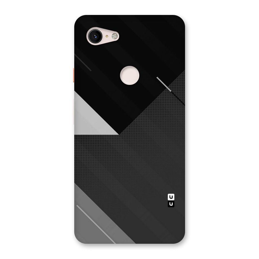 Slant Grey Back Case for Google Pixel 3 XL