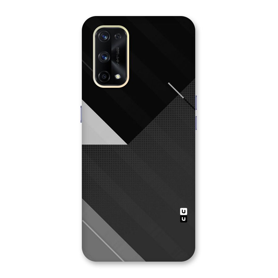 Slant Grey Glass Back Case for Realme X7 Pro
