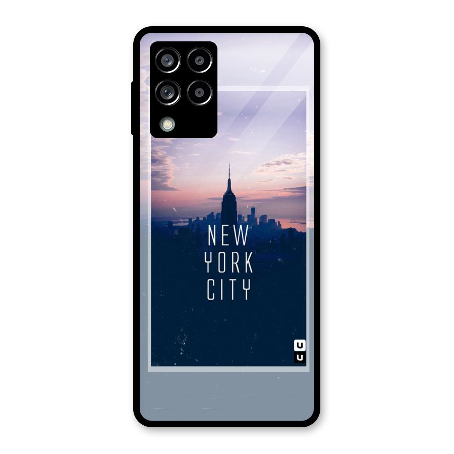 Sleepless City Glass Back Case for Galaxy M53 5G