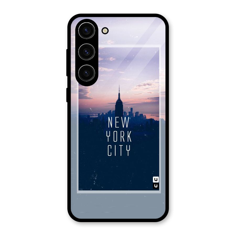 Sleepless City Glass Back Case for Galaxy S23 Plus