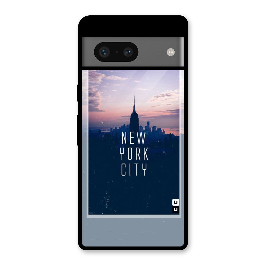 Sleepless City Glass Back Case for Google Pixel 7
