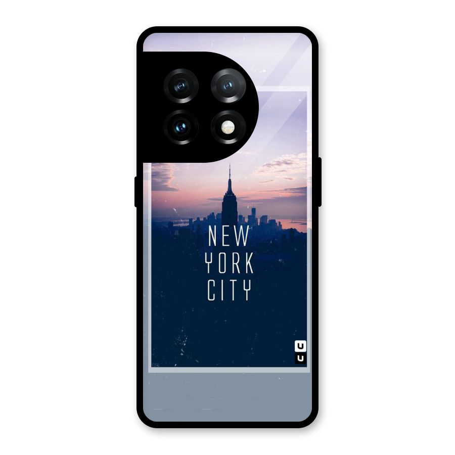 Sleepless City Glass Back Case for OnePlus 11