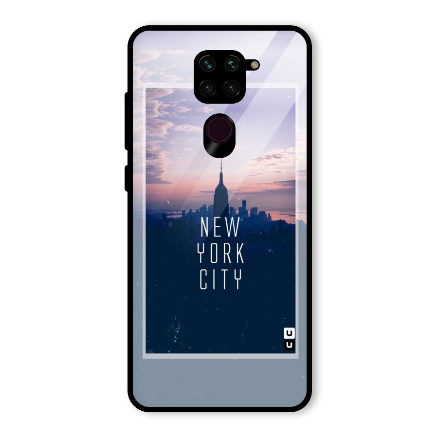 Sleepless City Glass Back Case for Redmi Note 9