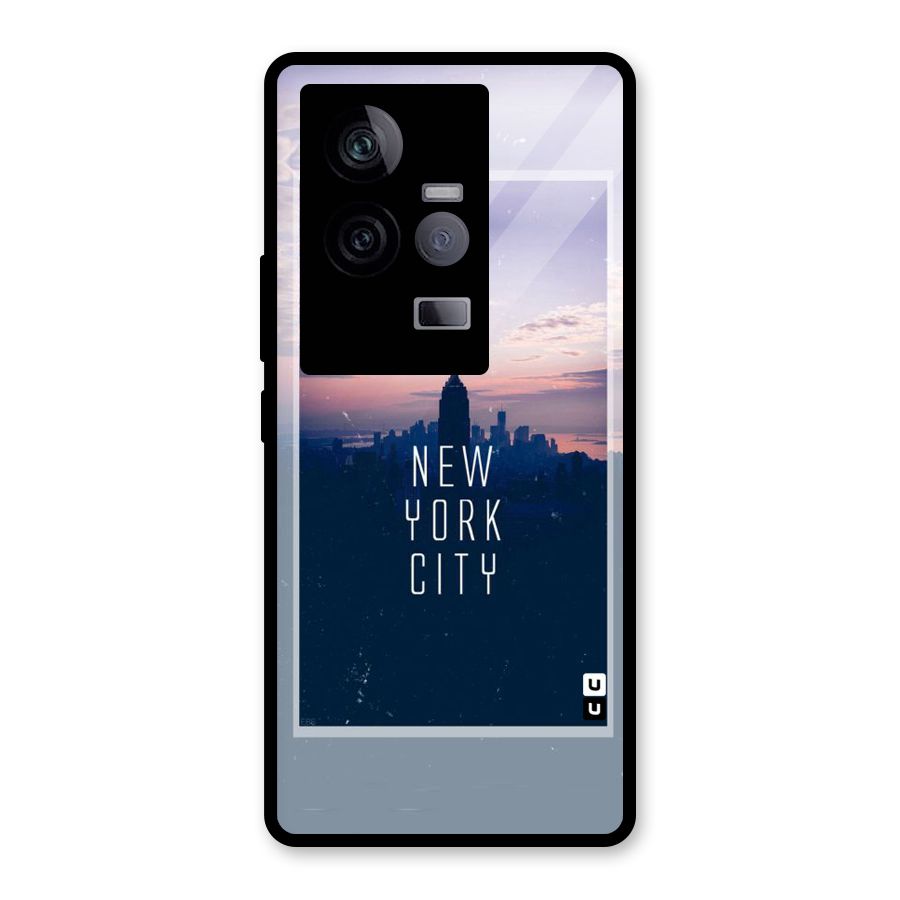 Sleepless City Glass Back Case for Vivo iQOO 11 5G