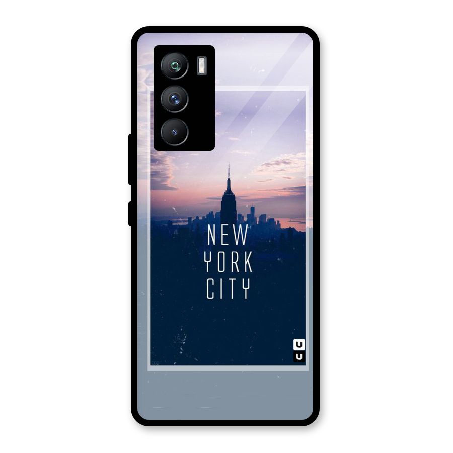 Sleepless City Glass Back Case for Vivo iQOO 9 SE