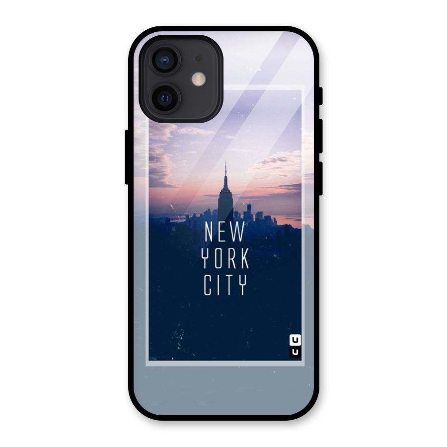 Sleepless City Glass Back Case for iPhone 12