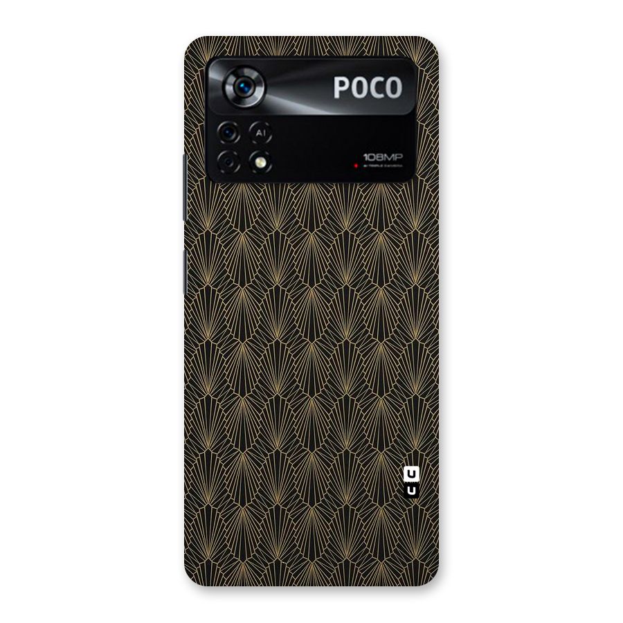 Small Hills Lines Back Case for Poco X4 Pro 5G