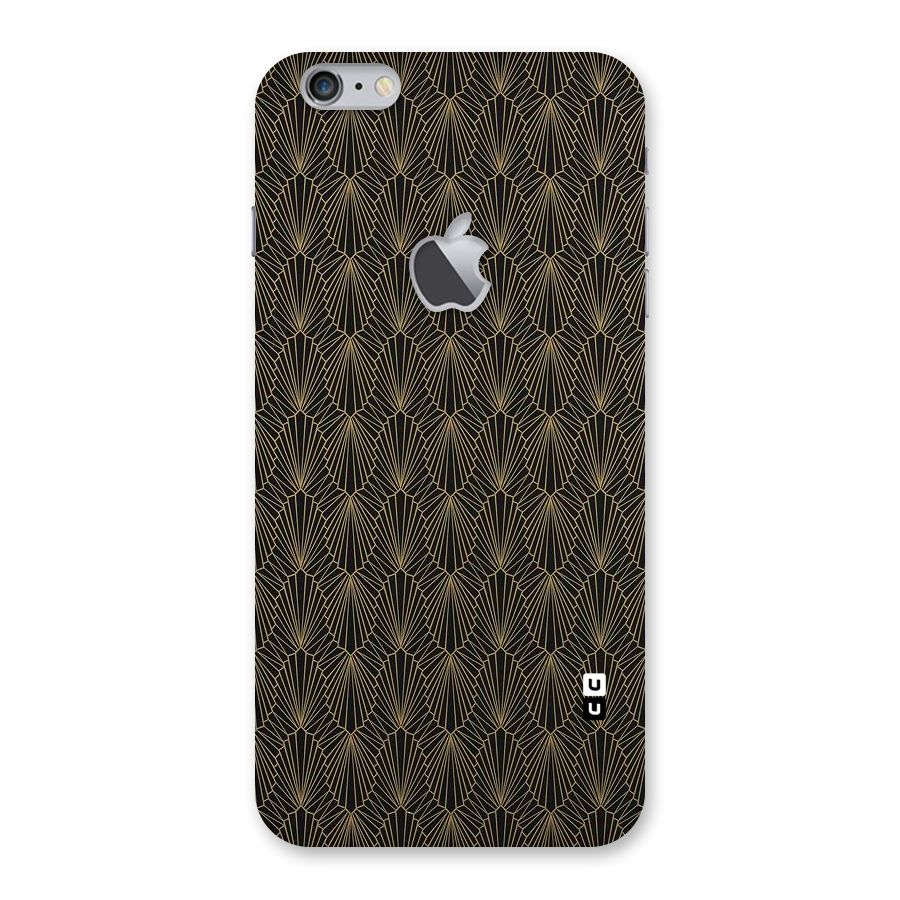 Small Hills Lines Back Case for iPhone 6 Plus 6S Plus Logo Cut