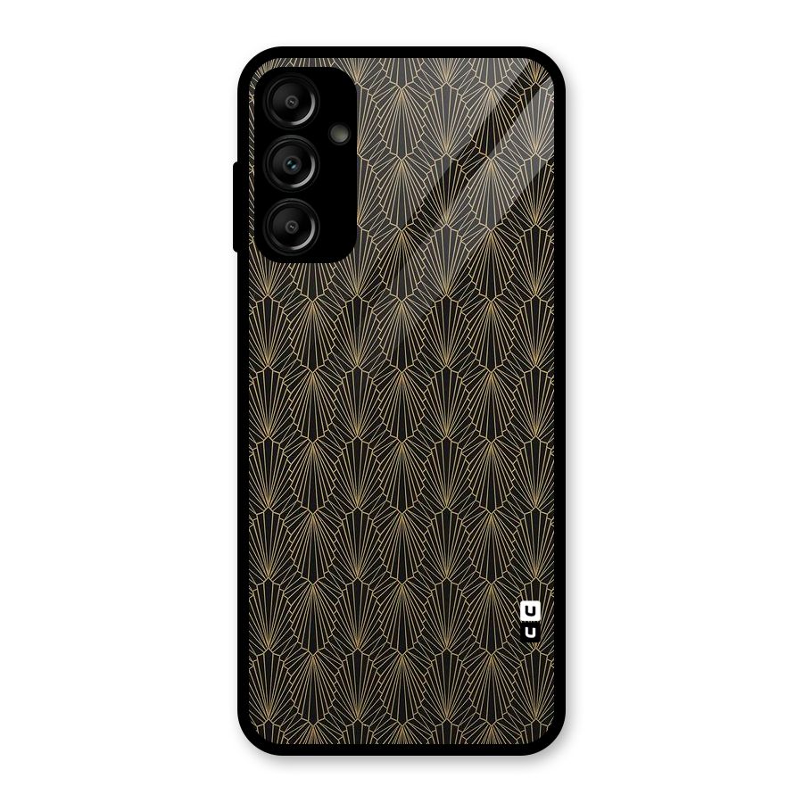 Small Hills Lines Glass Back Case for Galaxy A14 5G