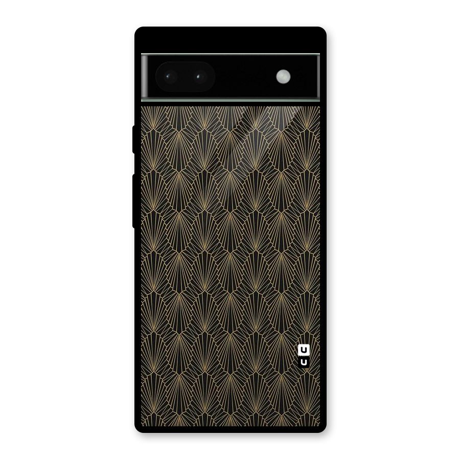 Small Hills Lines Glass Back Case for Google Pixel 6a