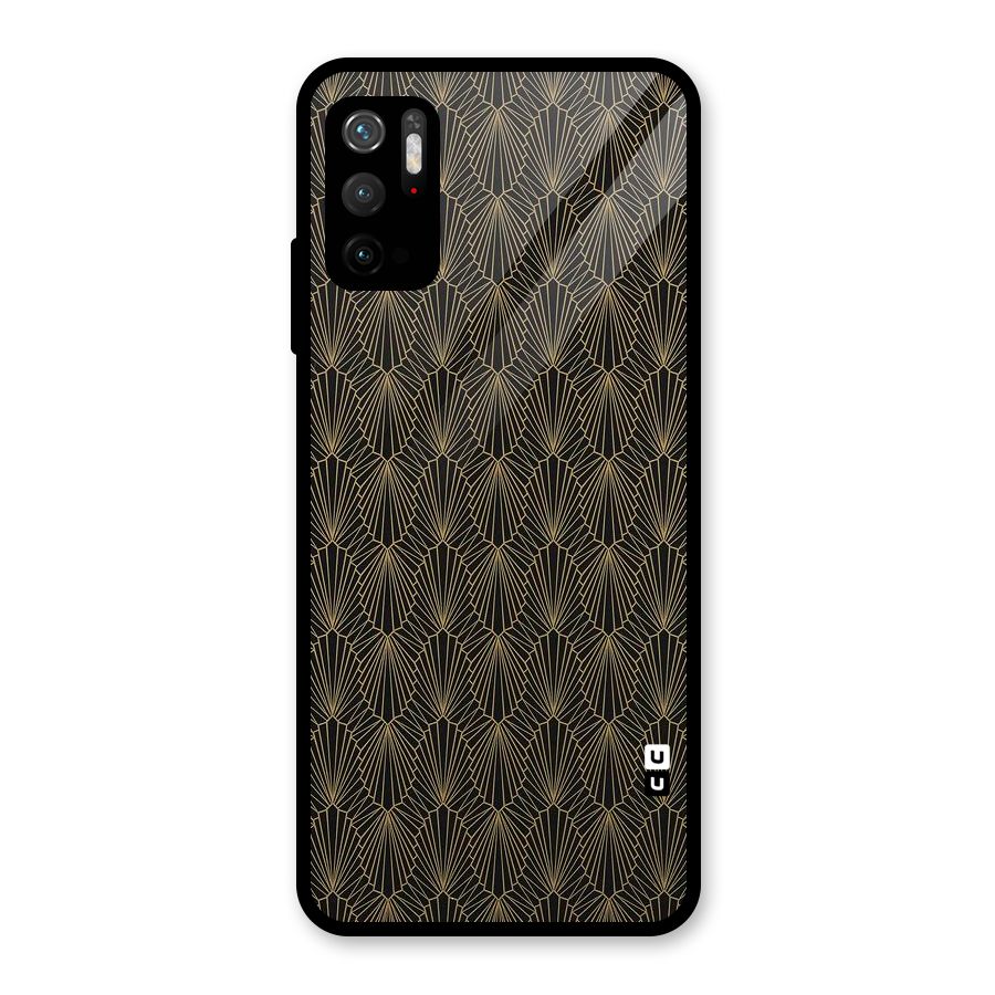 Small Hills Lines Glass Back Case for Poco M3 Pro 5G