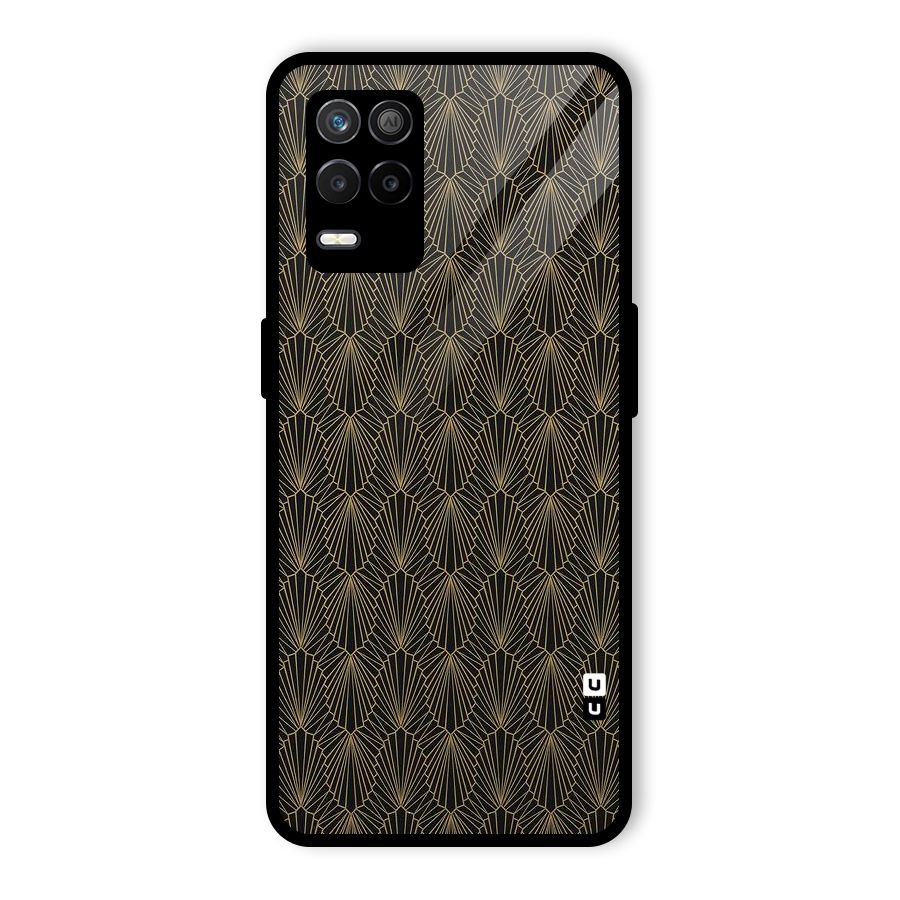 Small Hills Lines Glass Back Case for Realme 8 5G