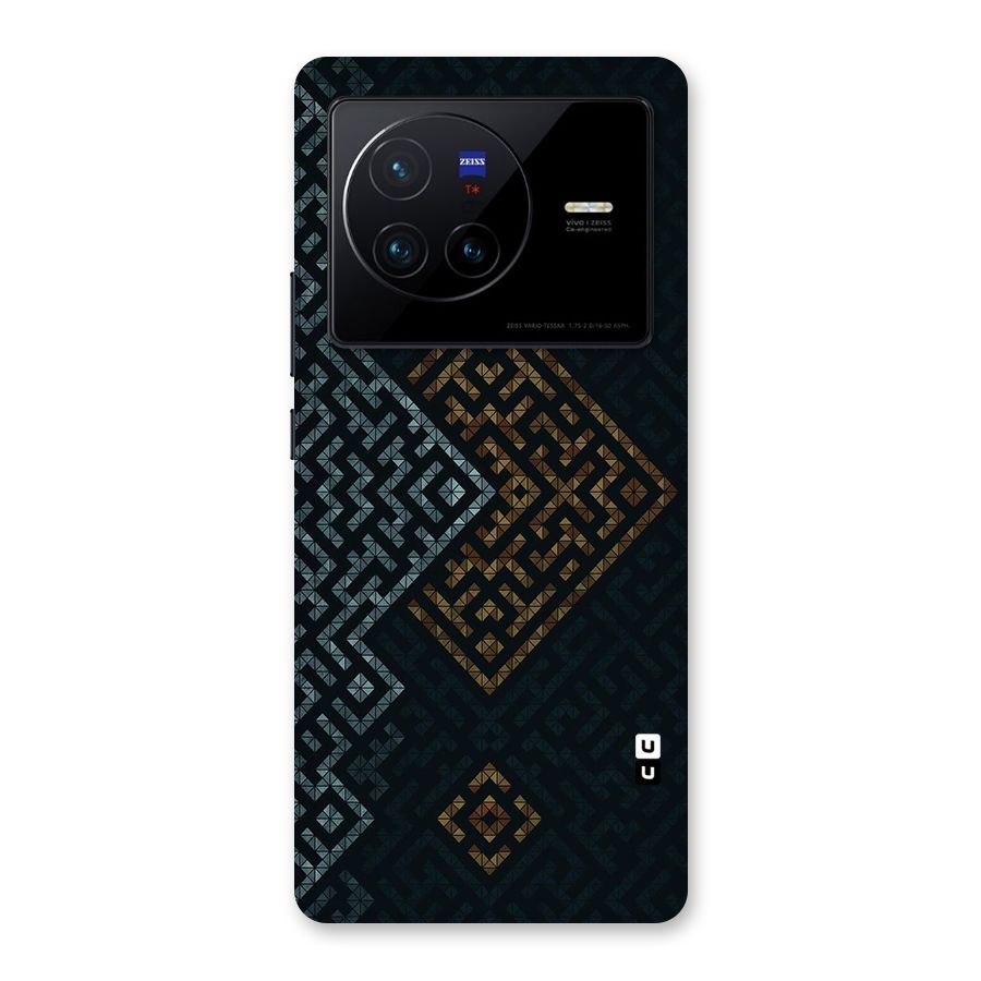 Smart Maze Back Case for Vivo X80