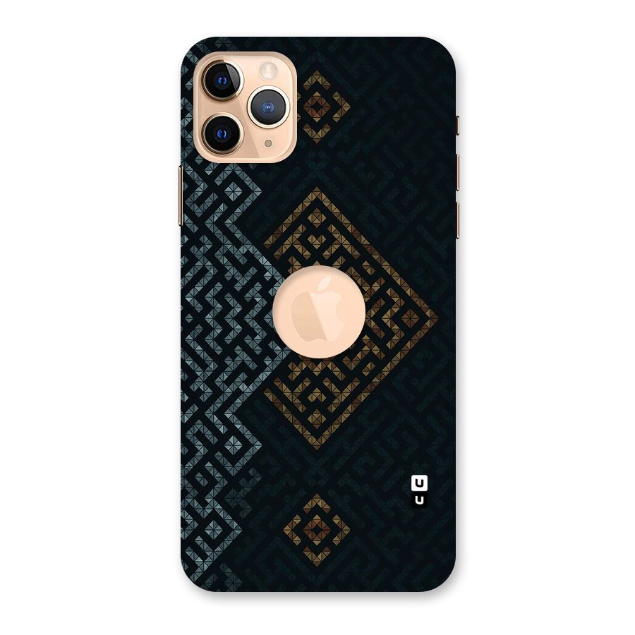 Smart Maze Back Case for iPhone 11 Pro Max Logo Cut