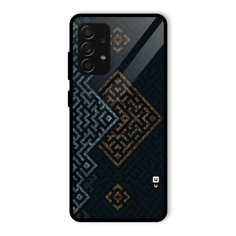 Smart Maze Glass Back Case for Galaxy A53 5G