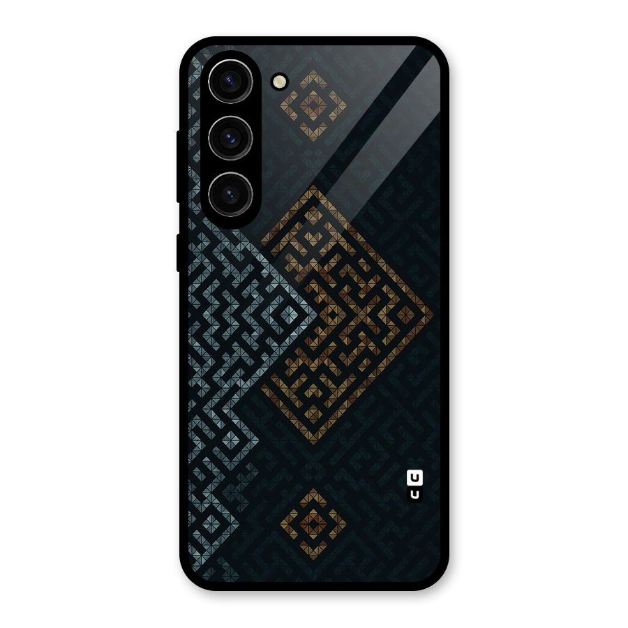 Smart Maze Glass Back Case for Galaxy S23 Plus