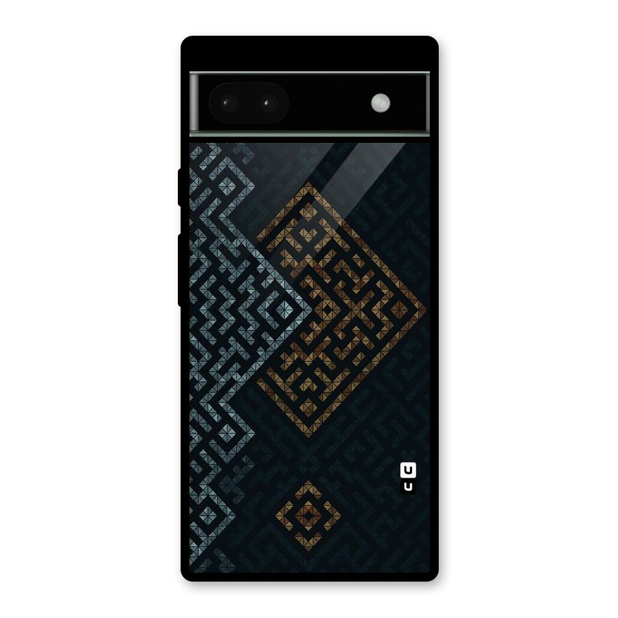 Smart Maze Glass Back Case for Google Pixel 6a