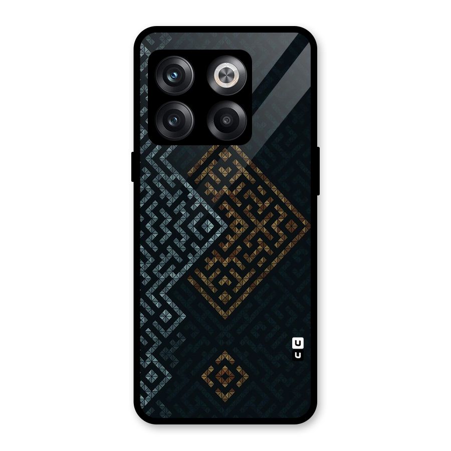 Smart Maze Glass Back Case for OnePlus 10T