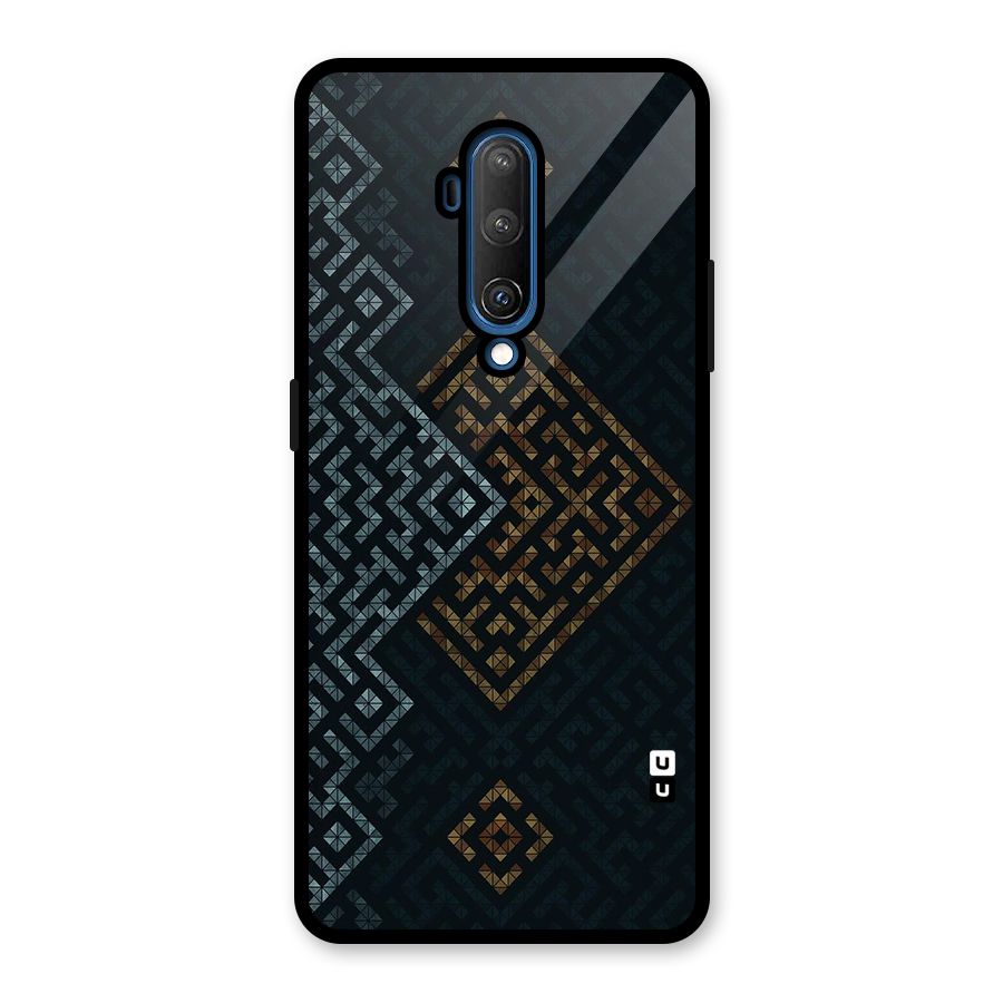Smart Maze Glass Back Case for OnePlus 7T Pro