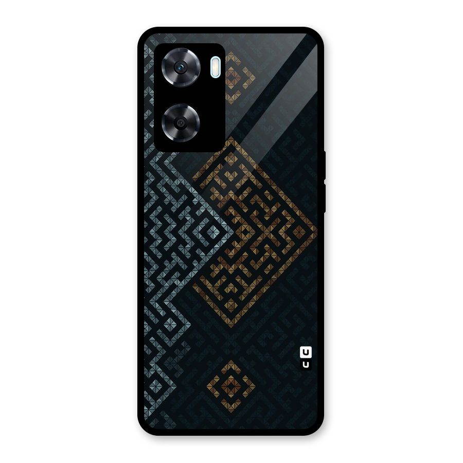 Smart Maze Glass Back Case for Oppo A77