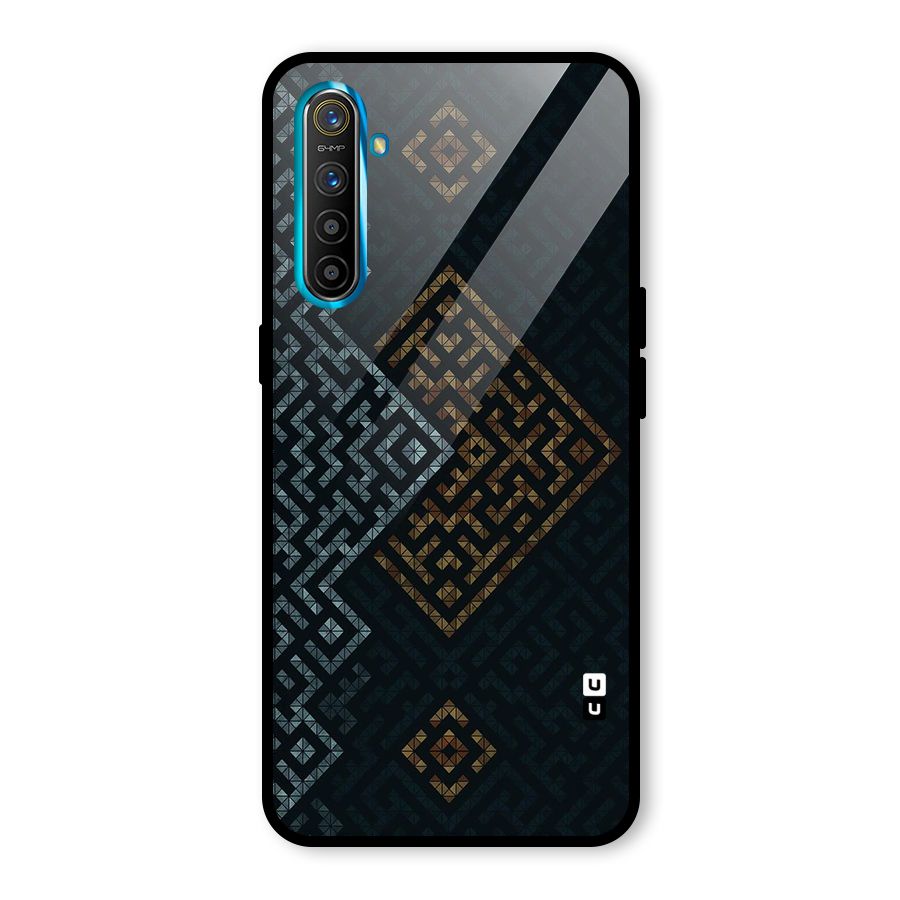 Smart Maze Glass Back Case for Realme X2
