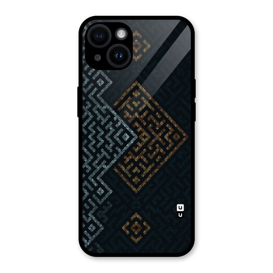 Smart Maze Glass Back Case for iPhone 14