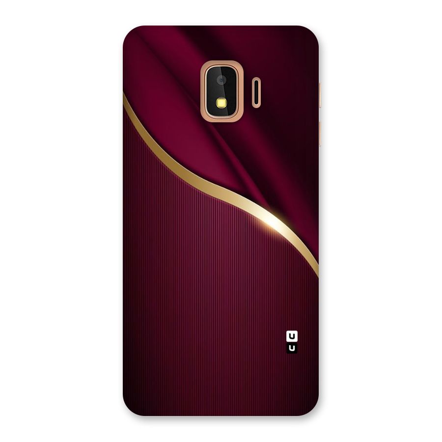 Smooth Maroon Back Case for Galaxy J2 Core
