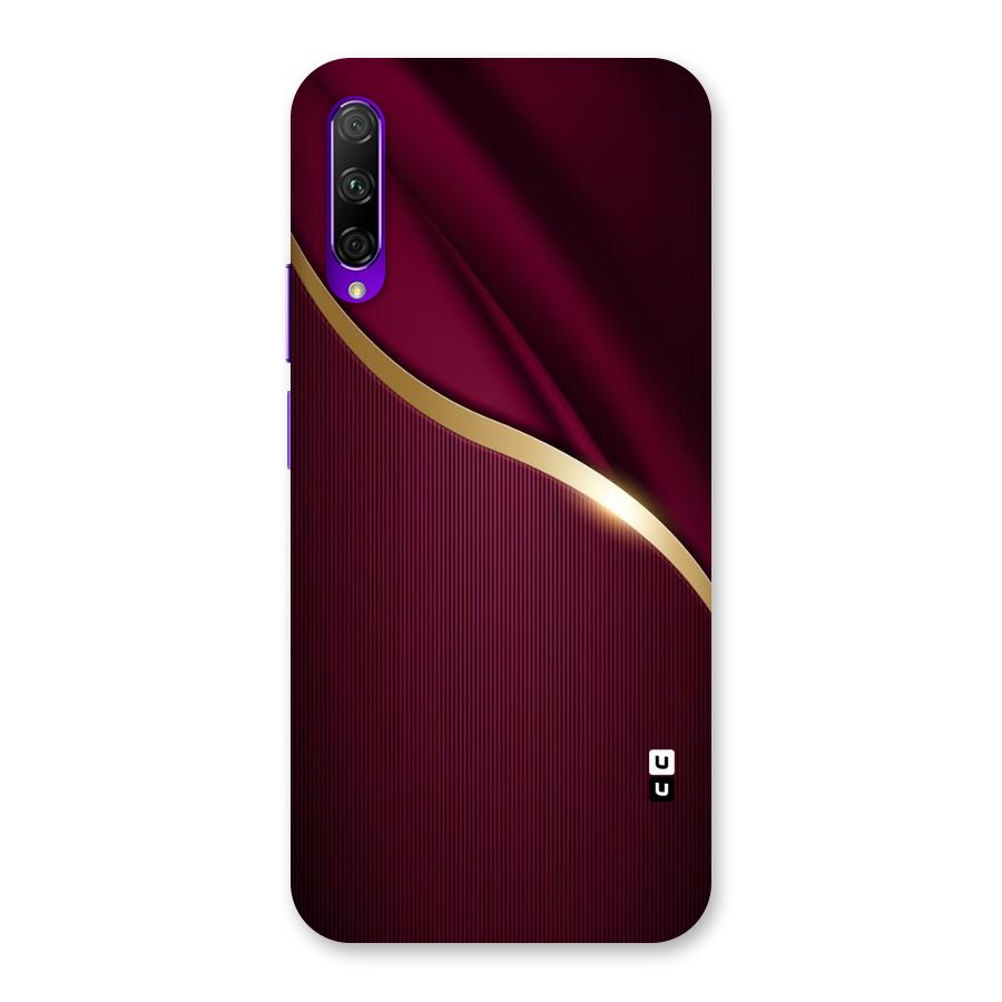Smooth Maroon Back Case for Honor 9X Pro