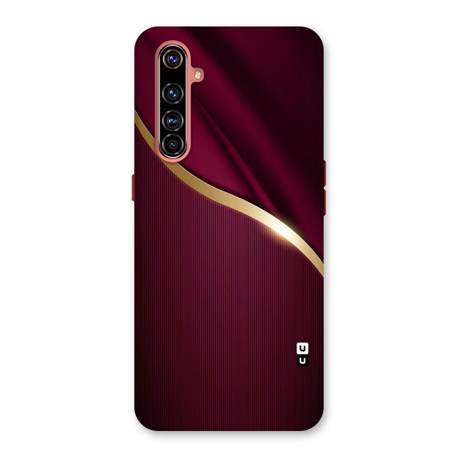 Smooth Maroon Back Case for Realme X50 Pro