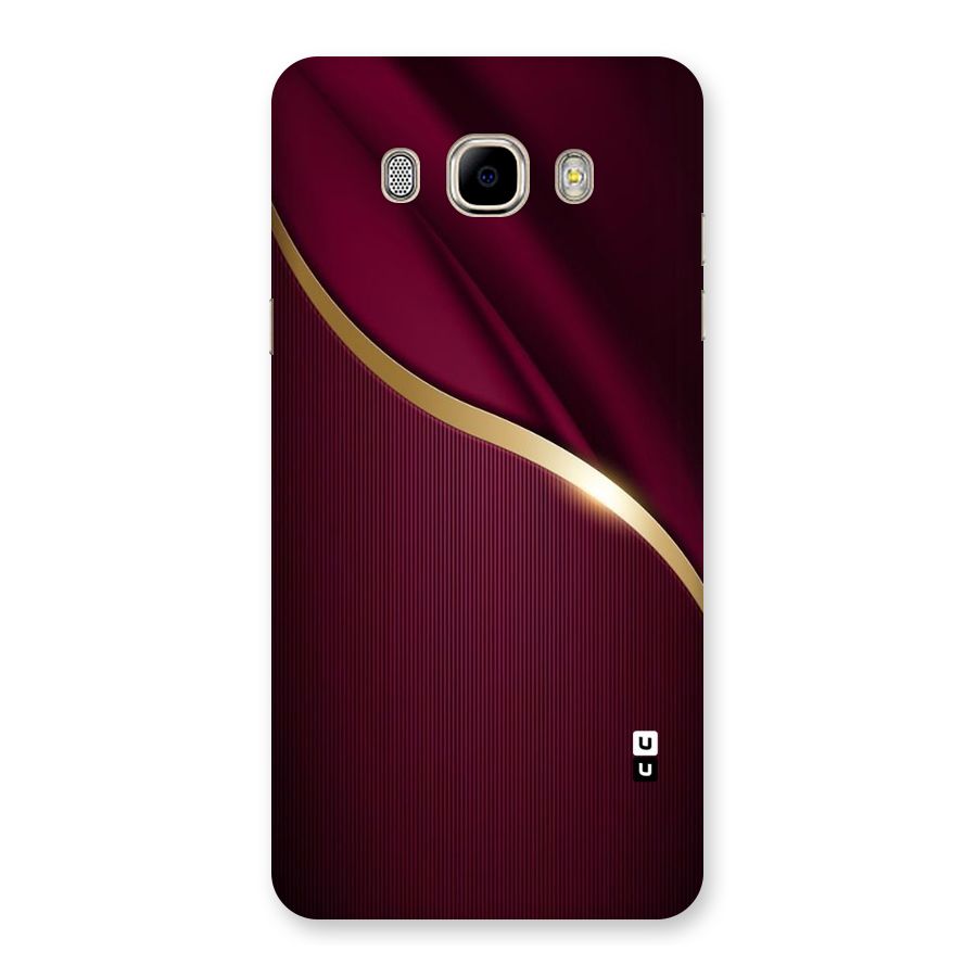Smooth Maroon Back Case for Samsung Galaxy J7 2016