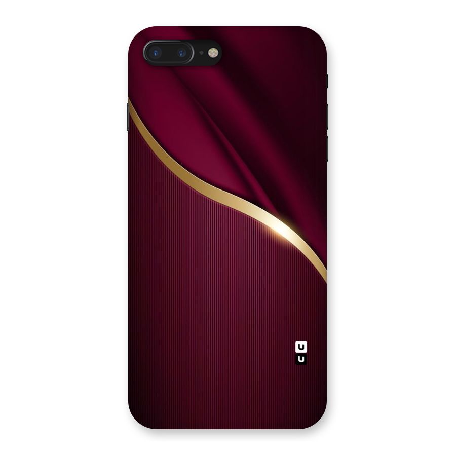 Smooth Maroon Back Case for iPhone 7 Plus