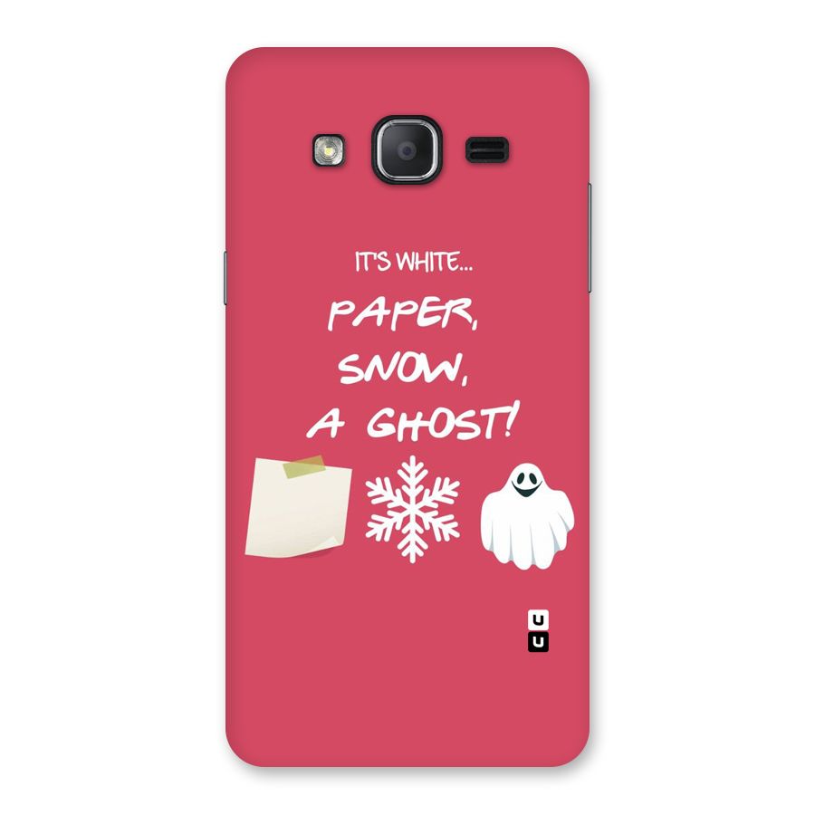 Snow Paper Back Case for Galaxy On7 2015