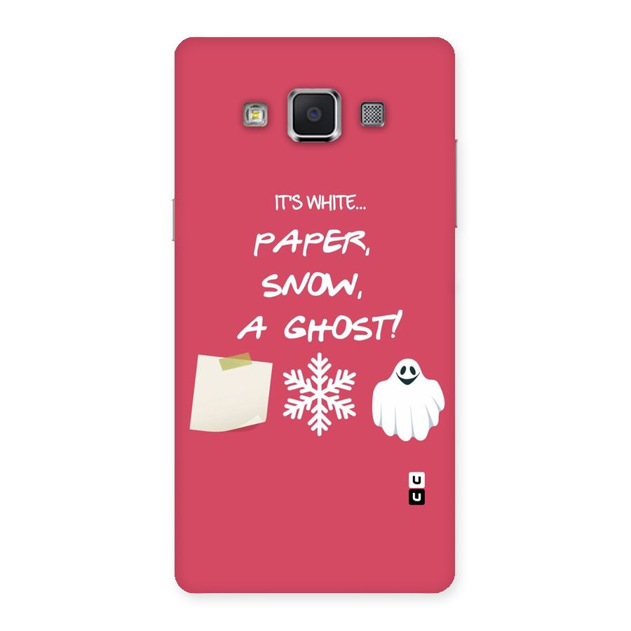 Snow Paper Back Case for Samsung Galaxy A5