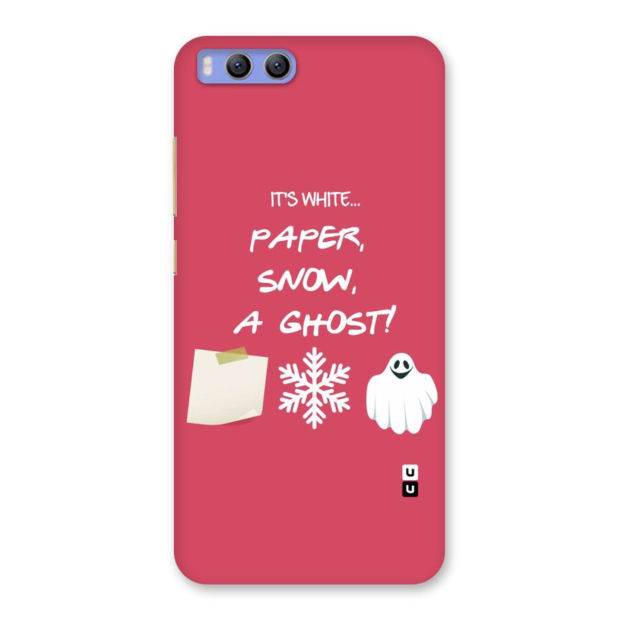Snow Paper Back Case for Xiaomi Mi 6